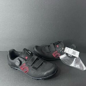 Men Adidas Five Ten Kestrel BOA Mountain Clipless Shoes Black GW9431 Size 9.5